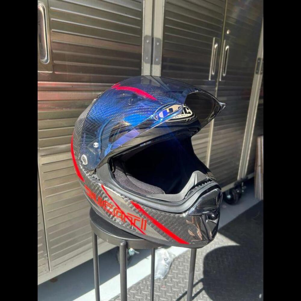 HJC F70 Full Carbon Fiber Helmet w/ Sena Built In